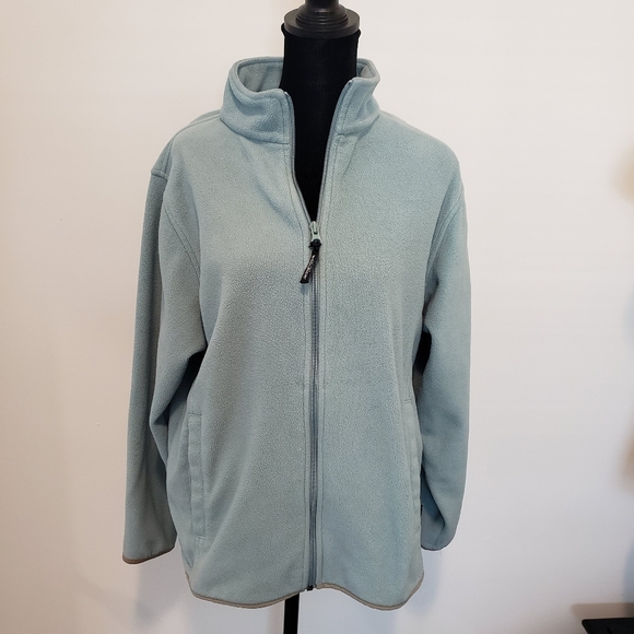 Woolrich Women's Fleece Zip-up Size M - Picture 1 of 6